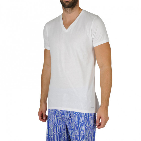 3PACK t-shirt męski Calvin Klein biały (NB4012A-100)