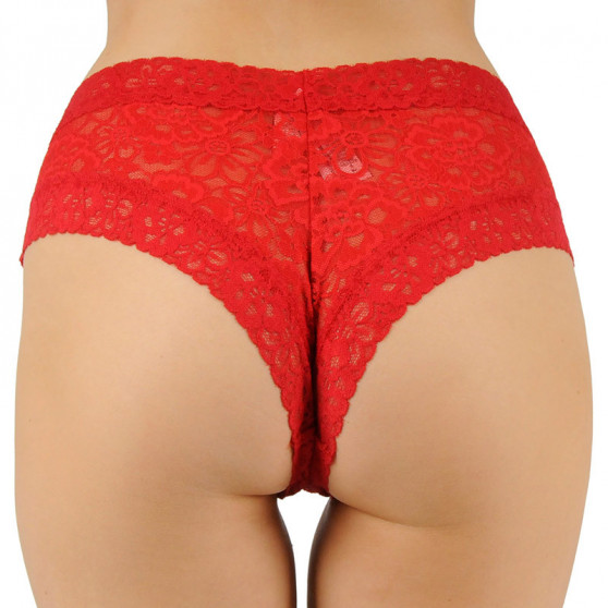 Damskie figi brazylijskie Victoria's Secret czerwone (ST 11146102 CC 86Q4)