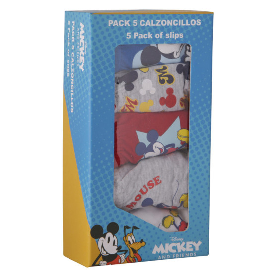 5PACK slipy chłopięce Cerdá Mickey wielokolorowe (2200007403)