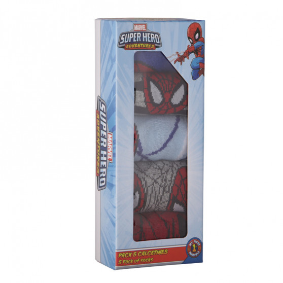 5PACK Skarpetki dziecięce Cerdá Spiderman wielokolorowe (2200007418)