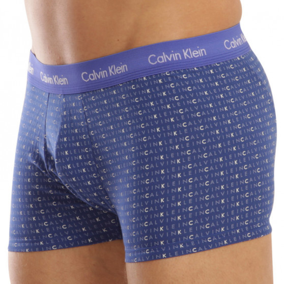 3PACK bokserki męskie Calvin Klein niebieski (U2664G-WHV)