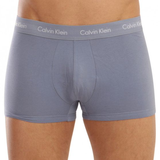 3PACK bokserki męskie Calvin Klein niebieski (U2664G-WHV)