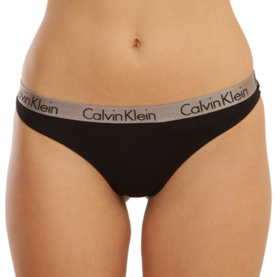 3PACK stringi damskie Calvin Klein wielokolorowe (QD3560E-W4Y)