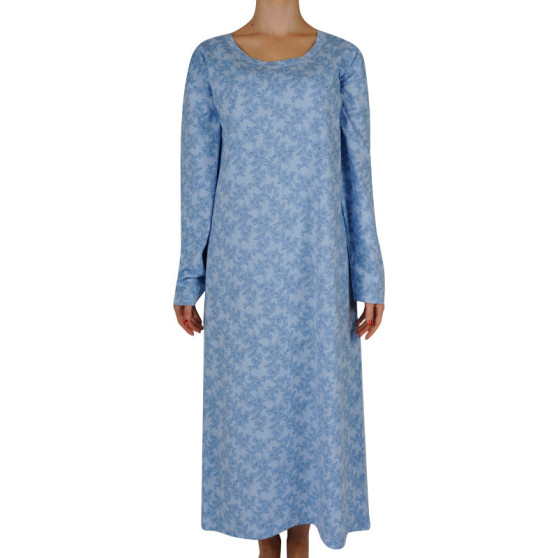 Damska koszula nocna Gina niebieski (19115)