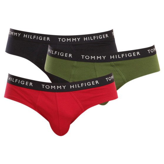 3PACK slipy męskie Tommy Hilfiger wielokolorowe (UM0UM02206 0XI)
