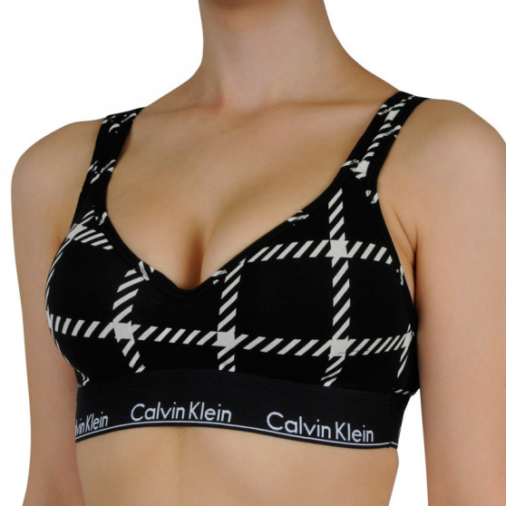 Biustonosz damski Calvin Klein czarny (QF6702E-VG8)