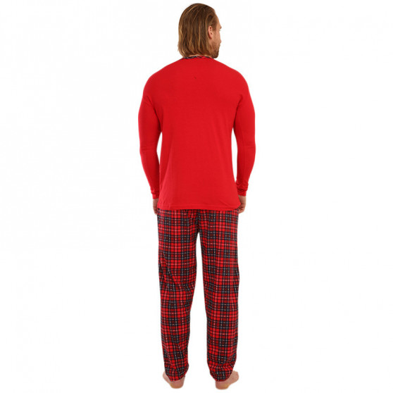 Piżama męska La Penna czerwona (LAP-K-18004)