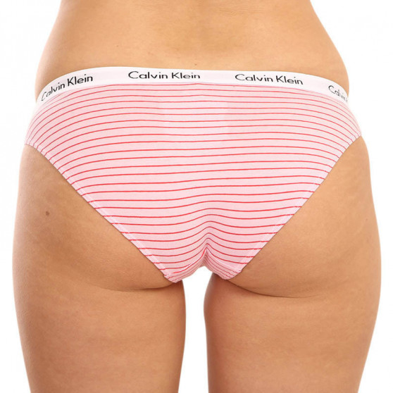 3PACK majtki damskie Calvin Klein ponadwymiarowy wielokolorowe (QD3801E-W5A)