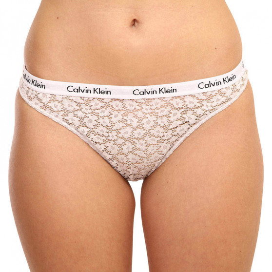 3PACK Damskie figi brazylijskie Calvin Klein wielokolorowe (QD3925E-W5F)