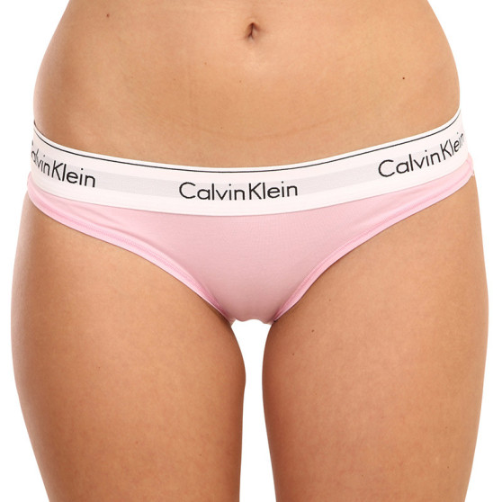 Majtki damskie Calvin Klein różowy (F3787E-TOE)