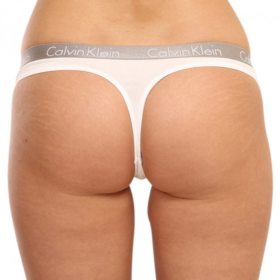 3PACK stringi damskie Calvin Klein wielokolorowe (QD3560E-W5E)