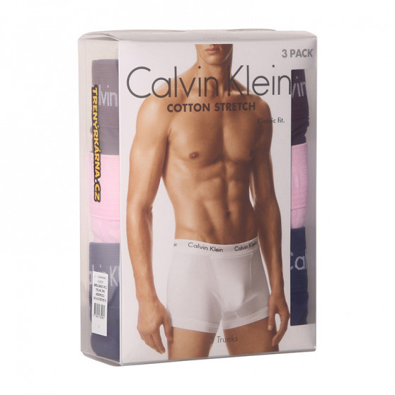 3PACK bokserki męskie Calvin Klein wielokolorowe (U2662G-WIQ)