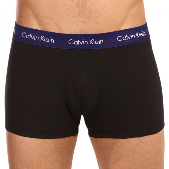 3PACK bokserki męskie Calvin Klein czarny (U2664G-WHX)
