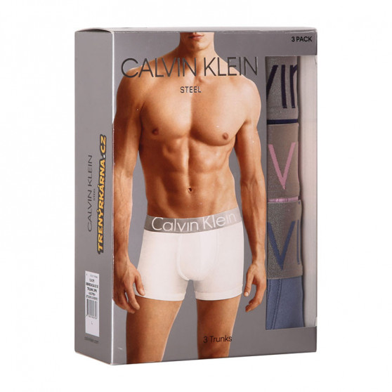 3PACK bokserki męskie Calvin Klein wielokolorowe (NB2453A-X1X)