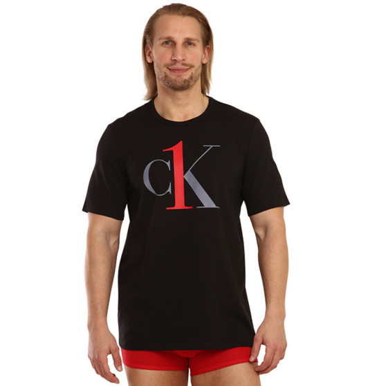 T-shirt męski CK ONE czarny (NM1903E-WK5)