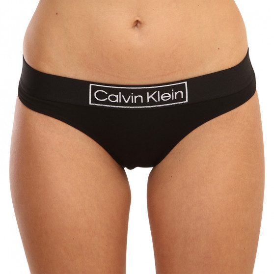Majtki damskie Calvin Klein czarny ponadwymiarowy (QF6824-UB1)