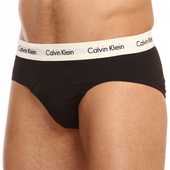 3PACK slipy męskie Calvin Klein czarny (U2661G-1UV)