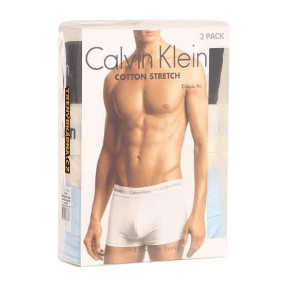 3PACK bokserki męskie Calvin Klein wielokolorowe (U2664G-1WC)