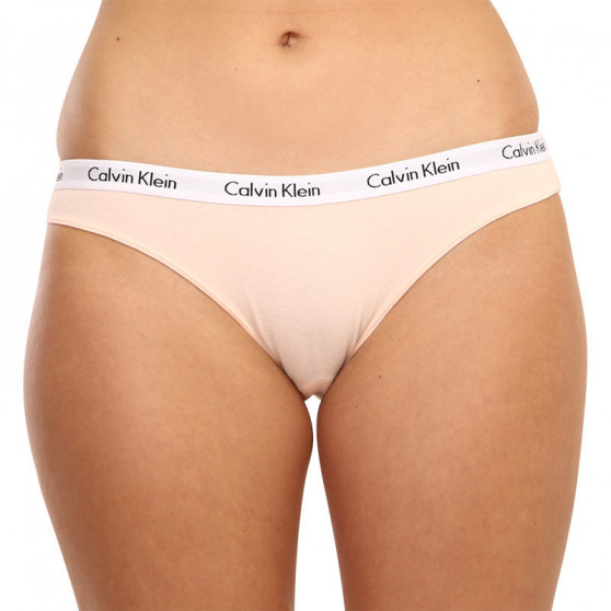 3PACK majtki damskie Calvin Klein oversize multicolour (QD3801E-13X)