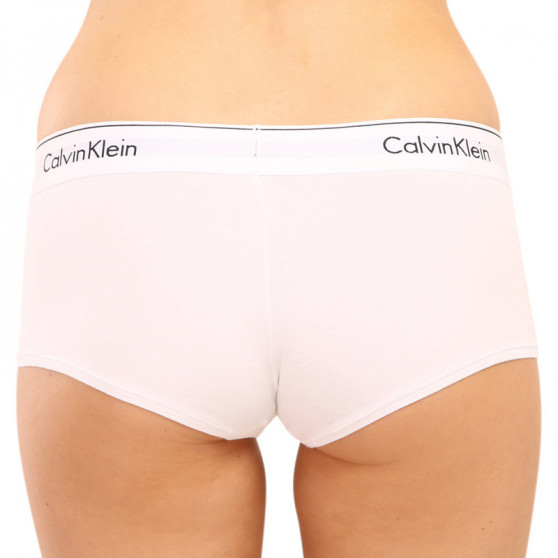Majtki damskie Calvin Klein boyshort white (F3788E-100)