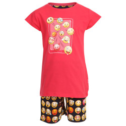 Piżama dla dziewczynek Cornette emoji (787/64)
