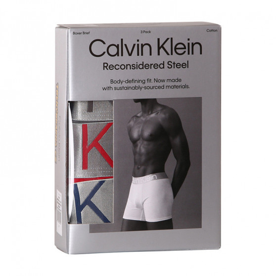 3PACK bokserki męskie Calvin Klein wielokolorowe (NB3131A-109)