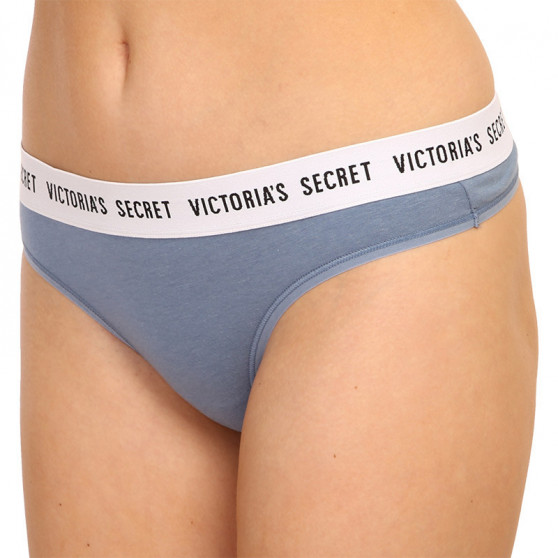 Stringi damskie Victoria's Secret niebieski (ST 11125284 CC 3JSD)
