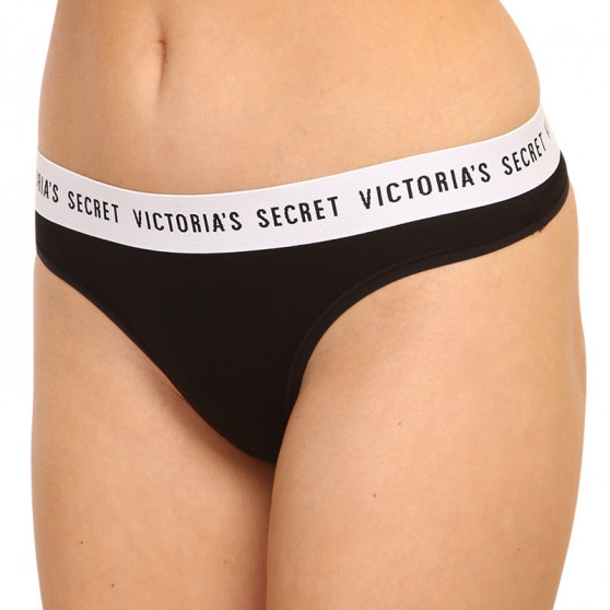 Stringi damskie Victoria's Secret czarny (ST 11125284 CC 54A2)