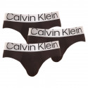 3PACK slipy męskie Calvin Klein czarny (NB3073A-7V1)