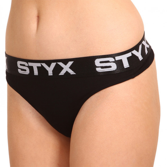 Stringi damskie Styx sportowe elastyczne (IT960)
