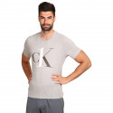 T-shirt męski CK ONE szary (NM1903E-1W7)