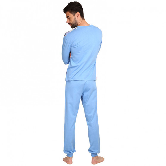 Piżama męska Foltýn ponadwymiarowy niebieska (FPDN11)