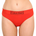 Stringi damskie Calvin Klein czerwone (QF6774E-XM9)