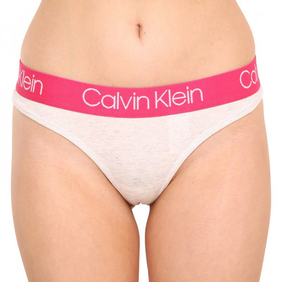5PACK stringi damskie Calvin Klein wielokolorowe (QD6013E-1ID)