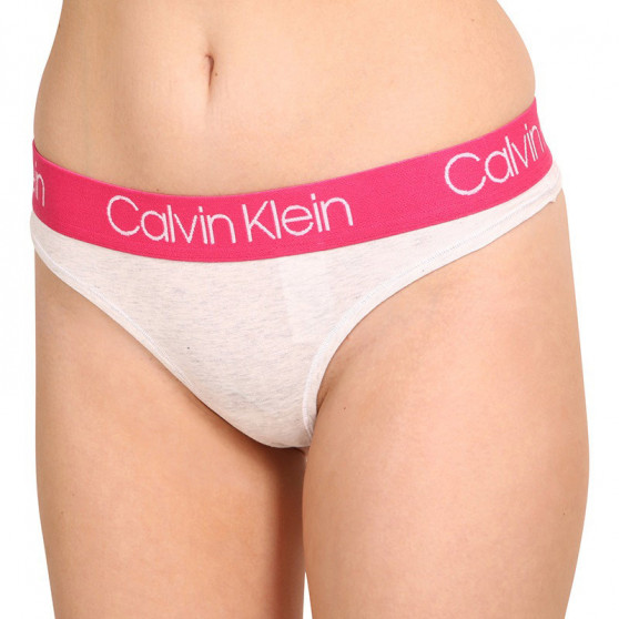 5PACK stringi damskie Calvin Klein wielokolorowe (QD6013E-1ID)