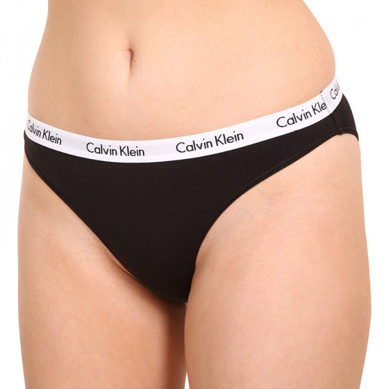 3PACK majtki damskie Calvin Klein ponadwymiarowy wielokolorowe (QD3801E-1CX)