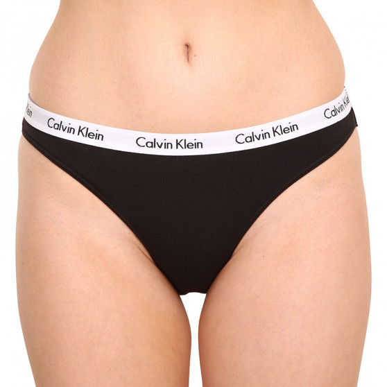 3PACK majtki damskie Calvin Klein oversize multicolour (QD3801E-1CX)