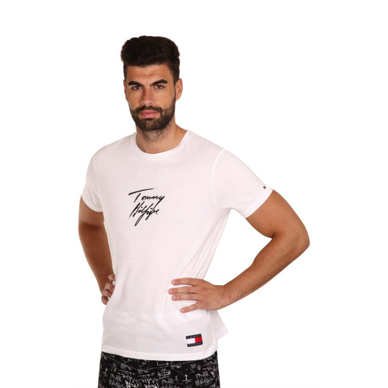 T-shirt męski Tommy Hilfiger biały (UM0UM01787 0W2)