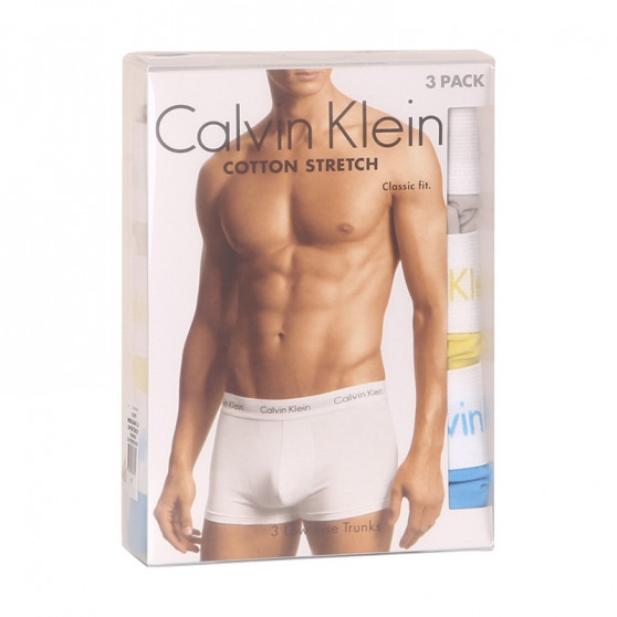 3PACK bokserki męskie Calvin Klein wielokolorowe (U2664G-1U5)