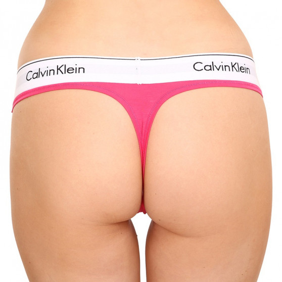 Stringi damskie Calvin Klein różowe (F3786E-VGY)
