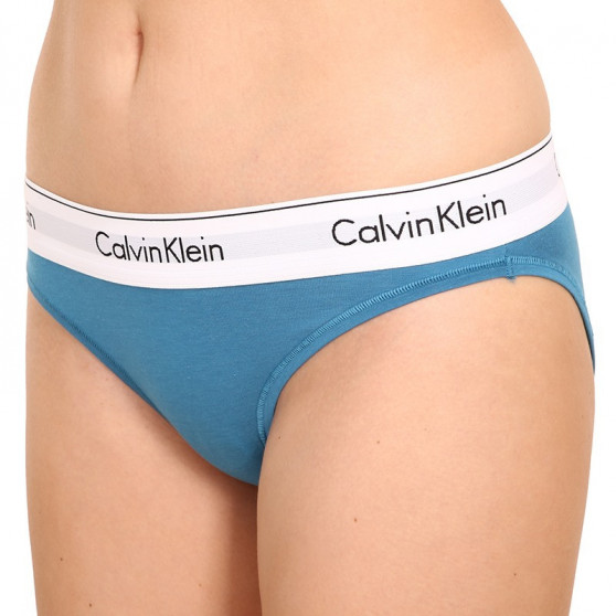 Majtki damskie Calvin Klein niebieski (F3787E-CX3)