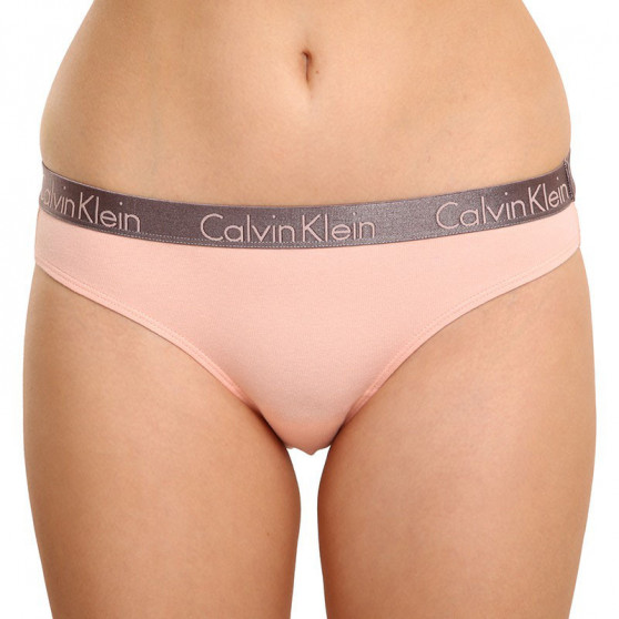 3PACK majtki damskie Calvin Klein wielokolorowe (QD3561E-1CZ)