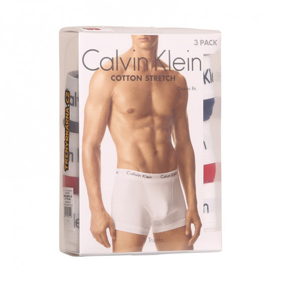 3PACK bokserki męskie Calvin Klein wielokolorowe (U2662G-i03)