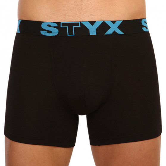 5PACK bokserki męskie Styx długie sportowe elastyczne wielokolorowe (U96161626567)