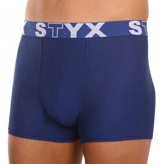 Bokserki męskie Styx sportowe elastyczne ciemnoniebieskie (G968)