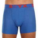 Bokserki męskie Styx długie sportowe elastyczne niebieskie (U967)