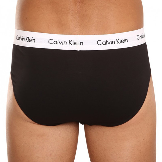 3PACK slipy męskie Calvin Klein czarny (U2661G-001)
