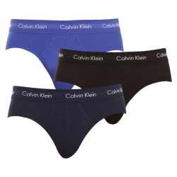 3PACK slipy męskie Calvin Klein wielokolorowe (U2661G-4KU)