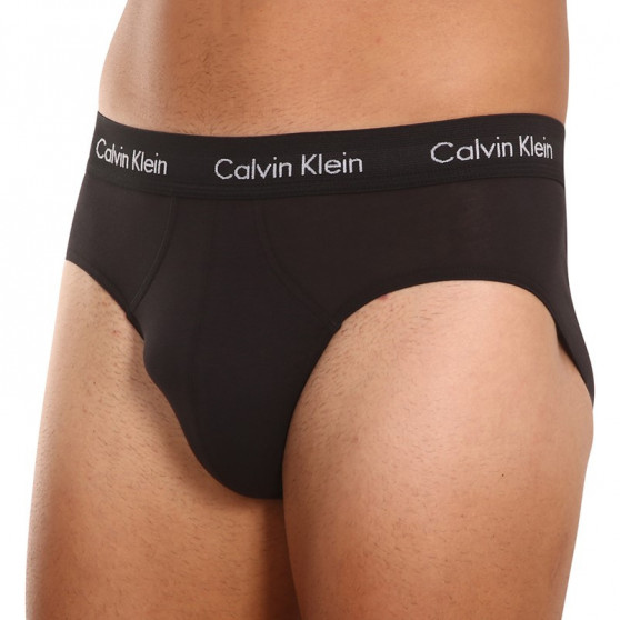 3PACK slipy męskie Calvin Klein czarny (U2661G-XWB)