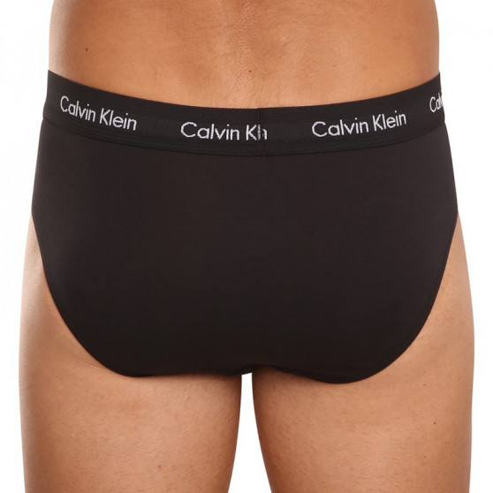 3PACK slipy męskie Calvin Klein czarny (U2661G-XWB)